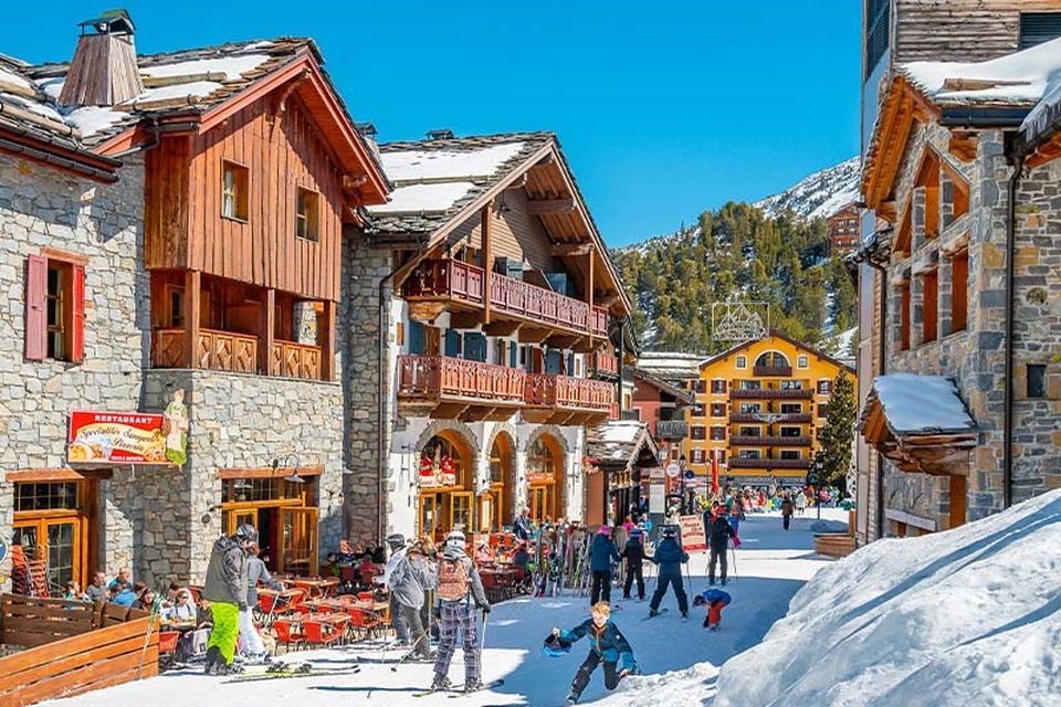 Arc 1950 is a car-free village, which makes it perfect for ski holidays